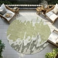 thumbnail image 6 of Addison Rugs Chantille Indoor/Outdoor Transitional Abstract Aloe Washable Round Rug, 8' x 8', 6 of 6