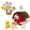 Farm House, variant on NCQ 6pcs Insect Finger Puppets Bringing a Flowers House, Novelty Animals Toys Puppet for Kids, Storytelling Role-Playing Plush Finger Puppets Gifts for Boys and Girls