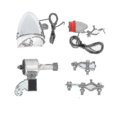 thumbnail image 1 of Bicycle Dynamo Lights Set Headlight Rearlight Led Bicycle Light Motorized Bike Friction Dynamo Gene-AM, 1 of 5