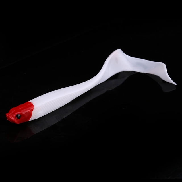 Señuelo de Cola ANGGREK Cebo de Pesca de Cola PVC 13 cm 5 Piezas