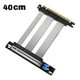 thumbnail image 3 of Cable Elevador PCIE X16 5.0 para Tarjeta Gráfica, Extensión PCI-e X16 5.0 para GPU, Extensor PCI Riser Blindado para ATX/ITX de 90 Grados B, 3 of 4