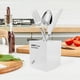 thumbnail image 4 of Soporte de acrílico para utensilios de mesa de comedor, organizador de utensilios, tenedor y cuchara para encimera, 4 of 7