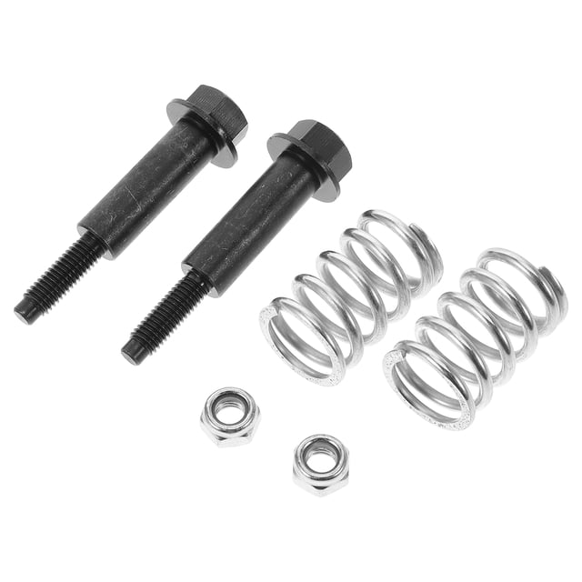 OUNONA 1 Set Exhaust Flange Bolt Kit Metal Boosts Fuel Efficiency for Automotive Enthusiasts Exhaust System Upgrade