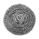 thumbnail image 2 of Estropajo de acero para ollas | Esponja limpiadora de acero inoxidable multicalibre para ollas, sartenes y parrillas | Cepillo de cocina resistente para manchas difíciles | Paquete de 1, 2 of 7