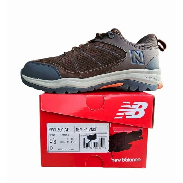 New Balance Mens 1201v1 Trail Walking Shoe - 9.5 D - Brown Adrift/Phantom - NEW
