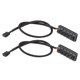 thumbnail image 4 of Adaptador divisor de clavija de extensión de ventilador, 2 piezas PWM Fan Hub PWM Fan Hub P Way Splitter Pin PWM Fan Splitter Rendimiento finamente sintonizado, 4 of 8