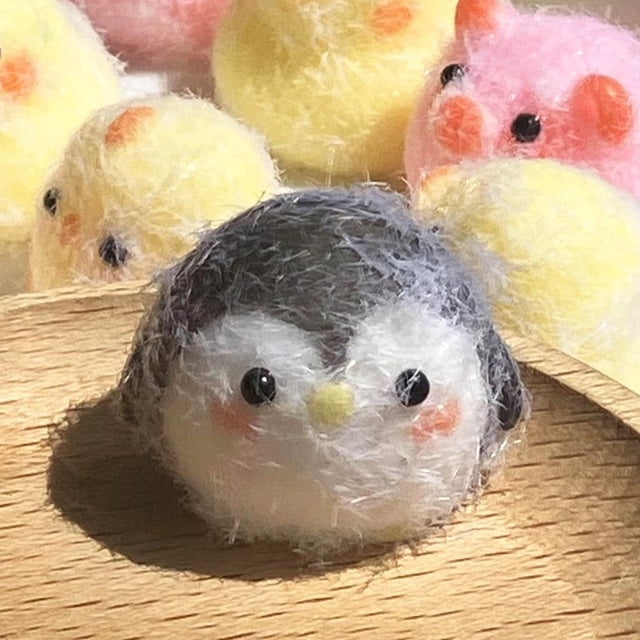 Hamster Decompression Toy, Size 3 * 3cm, TPR Material, Soft and Shapable, Safe for Children, Home Decoration