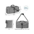 Gustave 85L Travel Duffle Bag Large Gym Bag with Shoe Compartment