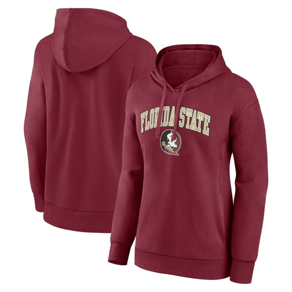 Women's Garnet Florida State Seminoles Campus Pullover Hoodie