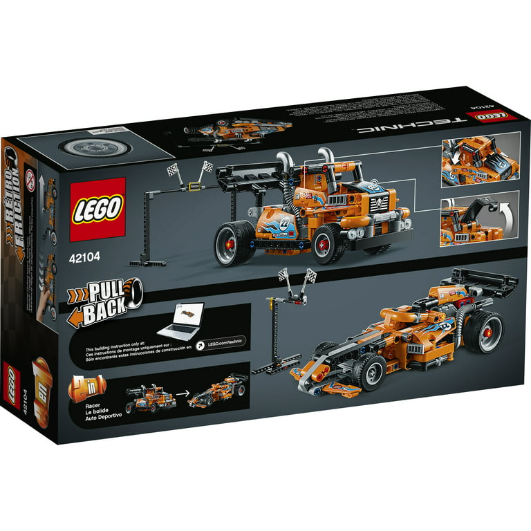 uophørlige Fordøjelsesorgan klip LEGO Technic Race Truck 42104 - Walmart.com