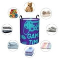 thumbnail image 4 of ZICANCN Gamepad Time Laundry Basket Organizer, Dirty Clothes Hamper for Bathroom Bedroom Laundry Room, Medium Size, 4 of 7