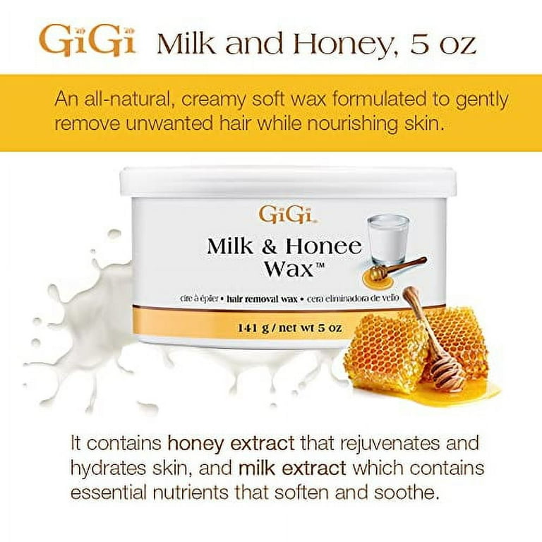 GIGI Milk & Honee Wax (5oz/141g) GIGI Milk & Honee Wax (5oz/141g)
