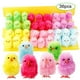 thumbnail image 1 of 36x decoración de de Pascua, de bebé realista estatuilla de pollo realista juguete de animal de peluche decoración de vacaciones de BLESIY pollitos de pascua, 1 of 8
