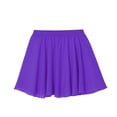 thumbnail image 3 of YONGHS Girl's Ballet Wrap Skirts Basic Circular Chiffon Dance Pull-On Skirt Ballerina Gymnastic Dancewear Purple 6-12, 3 of 5