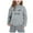 A01-Grey, variant on Caqnni Girls' Travel & Adventure Tracksuit Lightweight Comfy Long Sleeve Pullover and Pants Set for Plane Rides, Hiking, and Family Vacations(A01-Pink,3-4 Years)