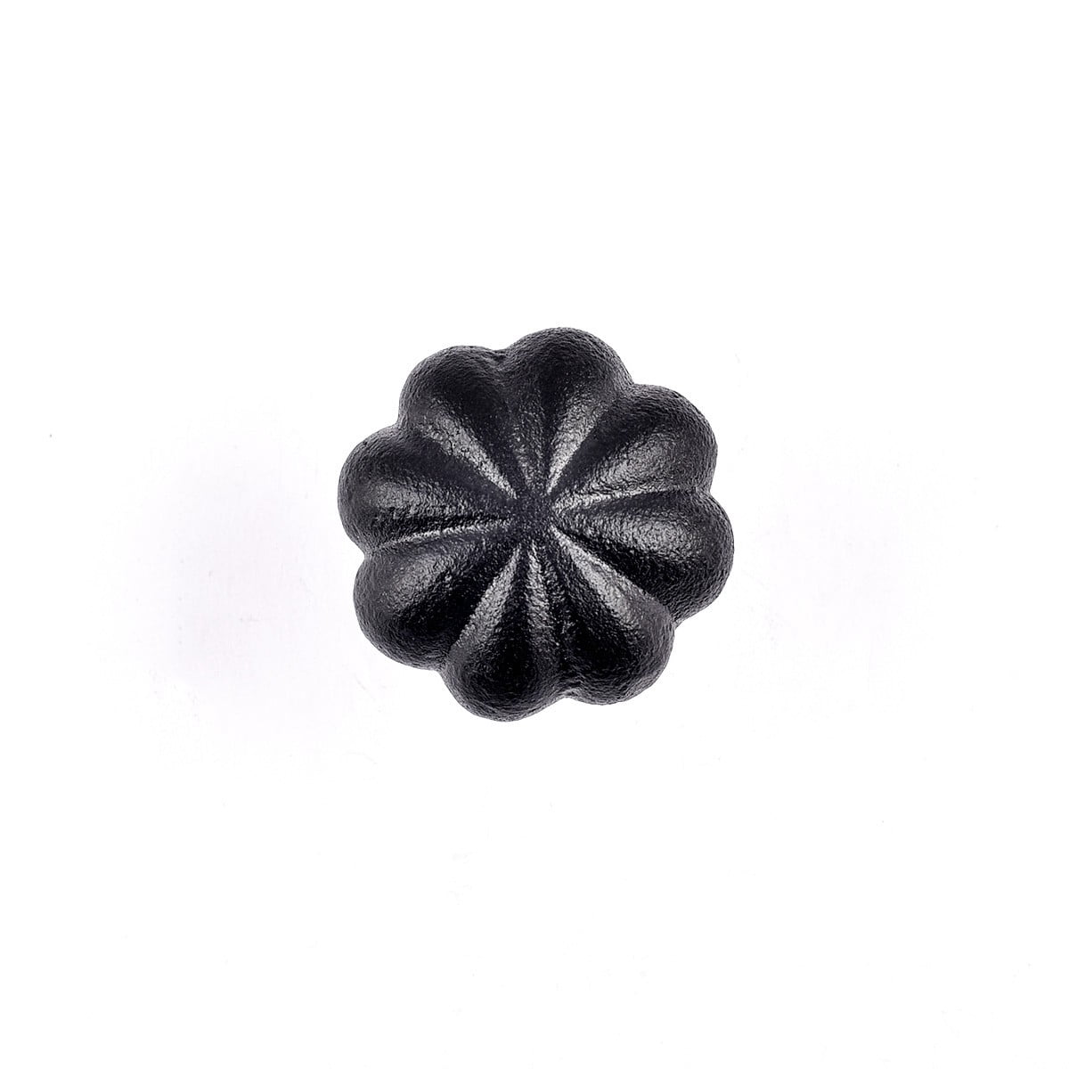 Renovators Supply Kitchen Cabinet Knobs 1.5" Iron Floral Drawer Knobs for Kitchen Cabinets and Drawers w/Screws Pack of 10