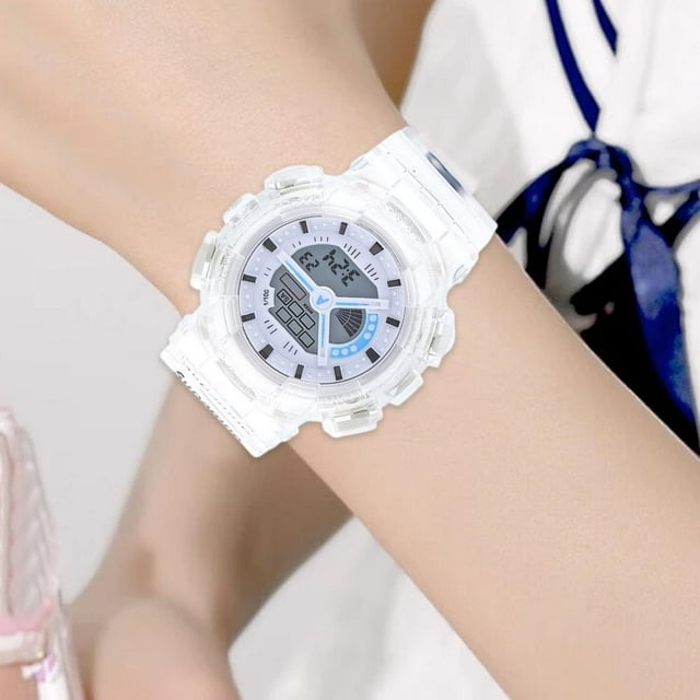 Feltree Children's Luminous Water Proof Watch Student Dial Electronic Watch Boys and Multifunctional Watch