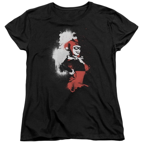 Batman - Splattered Couple - Women's Short Sleeve Shirt - Large