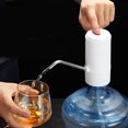 thumbnail image 2 of Dispensador de botella de agua USB Bomba de agua potable automática Inalámbrico Dispensador de jarra de agua eléctrico Portátil Interruptor de botella blanco Sunnimix dispensadores de botellas, 2 of 8