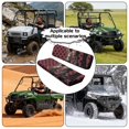 thumbnail image 4 of Garronmavis UTV Seat Covers for Kawasaki Mule Dog-Proof and Easy-Clean Polyester Fabric UTV Bench Seat Cover Set Easy to Install Compatible with Kawasaki Mule 3000 (2001-2008) American Flag Deer, 4 of 7