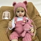 thumbnail image 1 of Muñecas Reborn realistas para bebés, juguete de bebé de silicona completo, vinilo de 50CM, muñeca de niña recién nacida, regalo de princesa para niños pequeños, 1 of 2