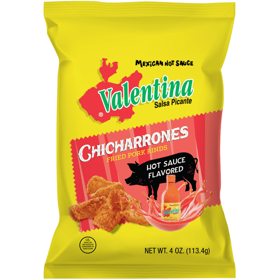 Valentina's Pork Rinds 4oz Bag