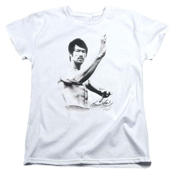 Bruce Lee Serenity S/S Women's T-Shirt White