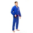 thumbnail image 2 of Hayabusa Ultra Lightweight Pearlweave Jiu Jitsu Gi, Blue A2, 2 of 6