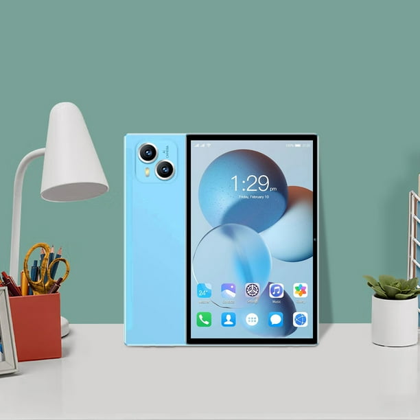 Tabletas +32G Tableta Android 12 de 10.1 pulgadas - Pantalla delgada Bluetooth WiFi 5G / 2.4G Tableta Computadora Soporte Tarjeta 256G y Tarjeta SIM Llamadas Tabletas PC