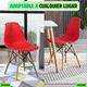 thumbnail image 4 of Silla Eames Roja 5pz INMATMEX EAMES, 4 of 9