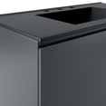 thumbnail image 2 of Modway Bryn Meuble-Lavabo de Salle de Bain Mural 36 Pouces Gris Noir, 2 of 9