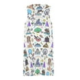 thumbnail image 3 of Happiest Place on Earth Collection Spring Summer Dresses for Women Fashion T-shirt Dress Casual Sleeveless Loose Sundress with Pockets, 3 of 5