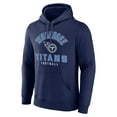 thumbnail image 2 of Men's Fanatics  Navy Tennessee Titans Between the Pylons Pullover Hoodie, 2 of 3