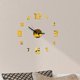 thumbnail image 4 of 3D Acrylic Mirror Effect Digital Wall Clock DIY Sticker Mural Decal Home Decor, 4 of 5