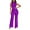 Purple, variant on TTUHYWXI Women Cocktail Party Romper Fashion Sequin Clubwear Jumpsuit Sexy Off Shoulder Sleeveless Bodycon Rompers Overalls (Black, S)