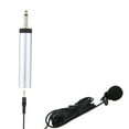 thumbnail image 1 of Mini Portable Wired Electret Condenser Lavalier Clip-on Musical Instrument Mic Microphone for Guitar Sax Trumpet Violin Piano, 1 of 7