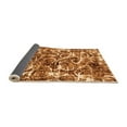 thumbnail image 2 of Ahgly Company Indoor Rectangle Abstract Orange Modern Area Rugs, 6' x 9', 2 of 4