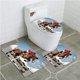 thumbnail image 1 of ABPHQTO Salto de caballos Competición de carreras de caballos y deportistas Rendimiento Éxito Ganar Juego de alfombras de baño de 3 piezas Alfombra de baño Alfombra de contorno y tapa de inodoro ABPHQTO Cont-CHAPPLE-24142, 1 of 2