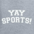 thumbnail image 5 of Wild Bobby, YAY SPORTS! Sports Men Graphic T-Shirt, Heather Grey, Small, 5 of 5