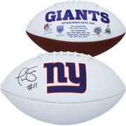 Phil Simms New York Giants Autographed White Panel Football - Fanatics Authentic Certified