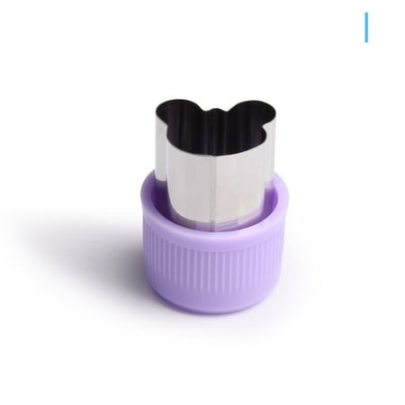 

1PC Vegetables Cutter Plastic Handle Portable Cook Tools Stainless Steel Fruit Cutting Die Kitchen Gadgets