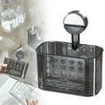 thumbnail image 2 of Harlik No Drill Suction Cup Shower Caddy, Strong Hold Bathroom Storage Organizer for Shampoo, Soap, And Toiletries, Waterproof Wall Mount Box for Kitchen And Travel, 2 of 9