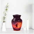 thumbnail image 6 of Fire Fighter Adult Urn For Human Ashes Mom And Dad, Purple Mini Urns For Adult Male, Cremation Urn For Women Small, Keepsake Urns For Human Ashes Man, 3 Inch, 6 of 7
