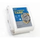 thumbnail image 1 of Protector Tarp GUARD de 9 x 9 m, 10 mm de grosor, impermeable, blanco, 1 of 7