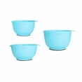 thumbnail image 3 of Farberware Professional Set of 3 Mixing Bowls, Aqua Sky, 3 of 8