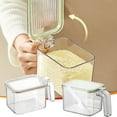 thumbnail image 2 of Tunhigl Wall-Mounted Sealed Seasoning Container | Airtight Suction Cup Spice Storage Box | Clear Acrylic Kitchen Organizer for Freshness & Easy Access Coffee, 2 of 7