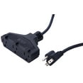 thumbnail image 4 of INTBUYING 12AWG 40' Portable Retractable Cable Extension Cord Reel Electrical Cable Hose Reels, 4 of 4