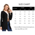 thumbnail image 2 of Anyfit Wear Women Open Front Lightweight Cardigan Casual Long Sleeve Knit Sweaters Jackets with Pockets, 2 of 7