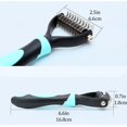 thumbnail image 5 of Undercoat Rake, Pet Grooming Tool - Safe Detangling Comb for Easily Removing Mats and Tangles - Grooming Rake for Cats and Dogs - More P, 5 of 5