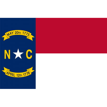 Laminated Poster North Carolina State Flag Raleigh Charlotte Nc Poster Print 24 x (Best Friends Charlotte Nc)